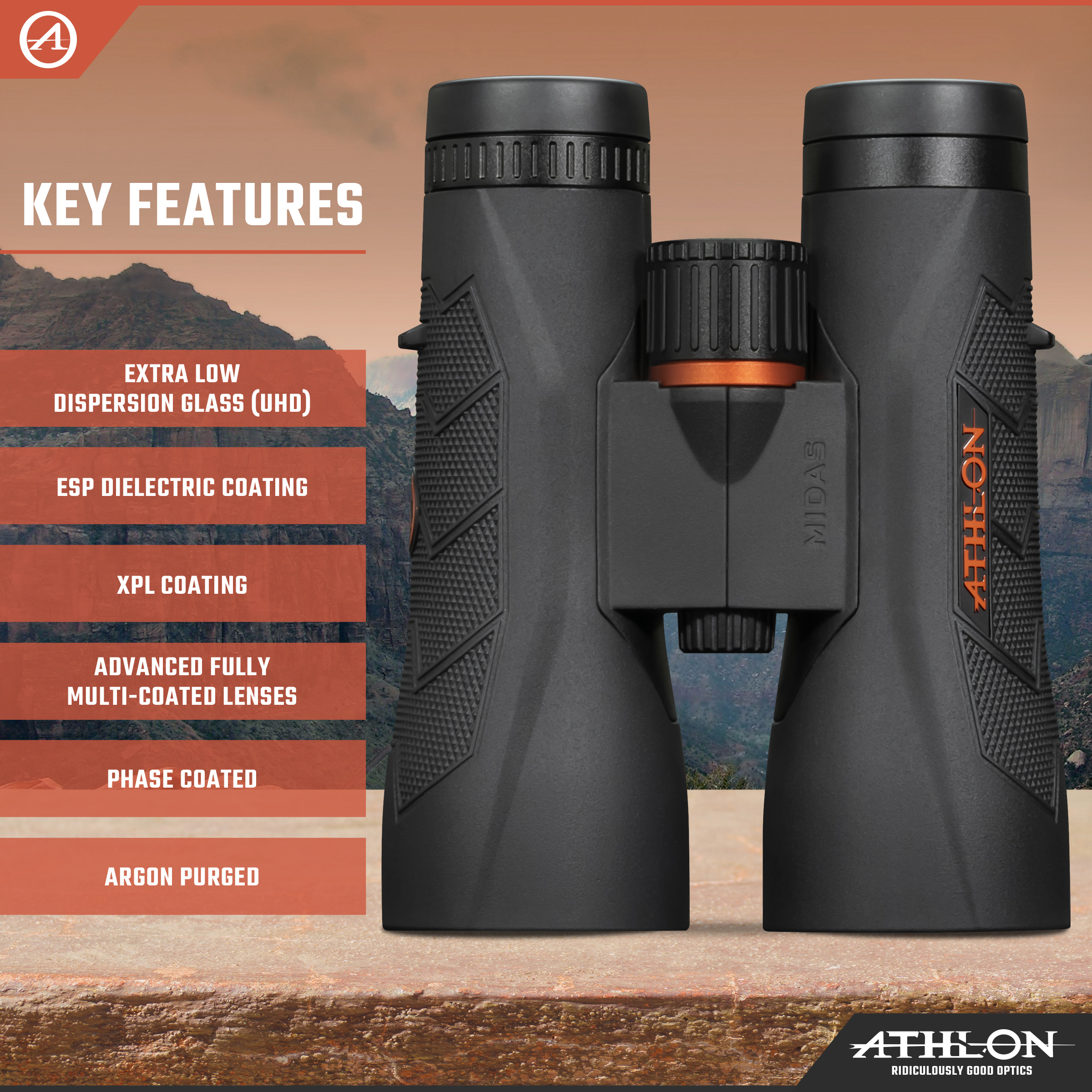 Midas G2 UHD 10x50 - binoculars