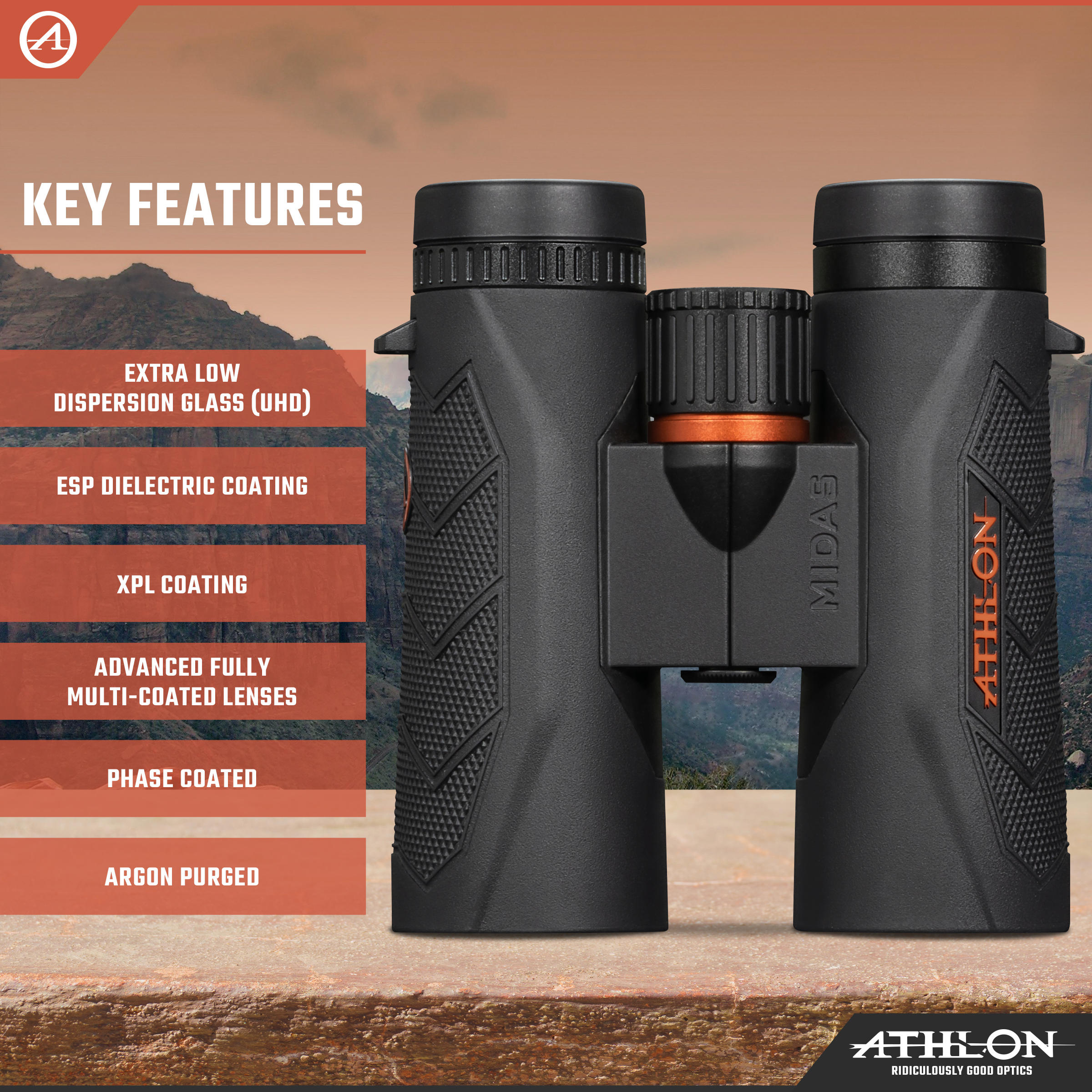 Midas G2 UHD 8x42 - binoculars