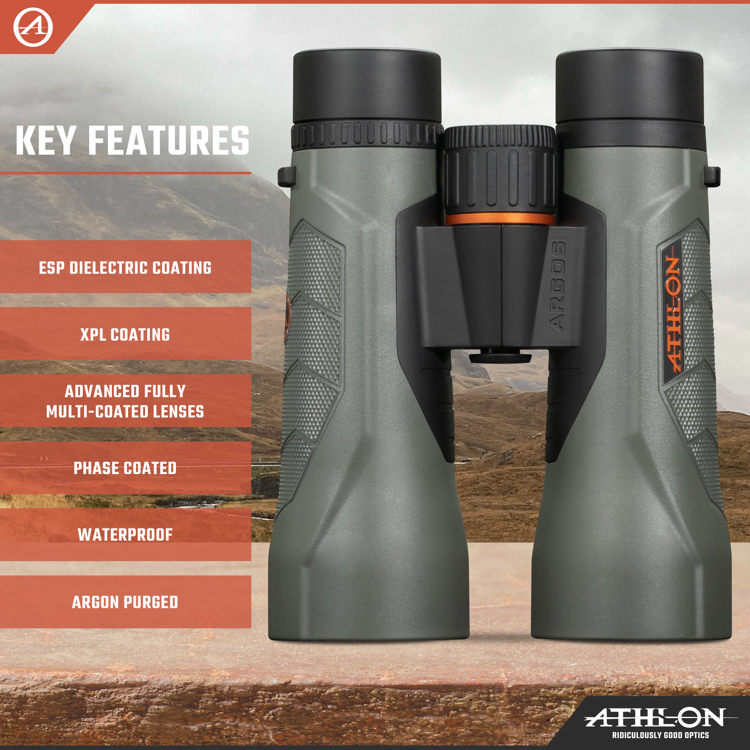 Argos G2 HD 12x50 - binoculars