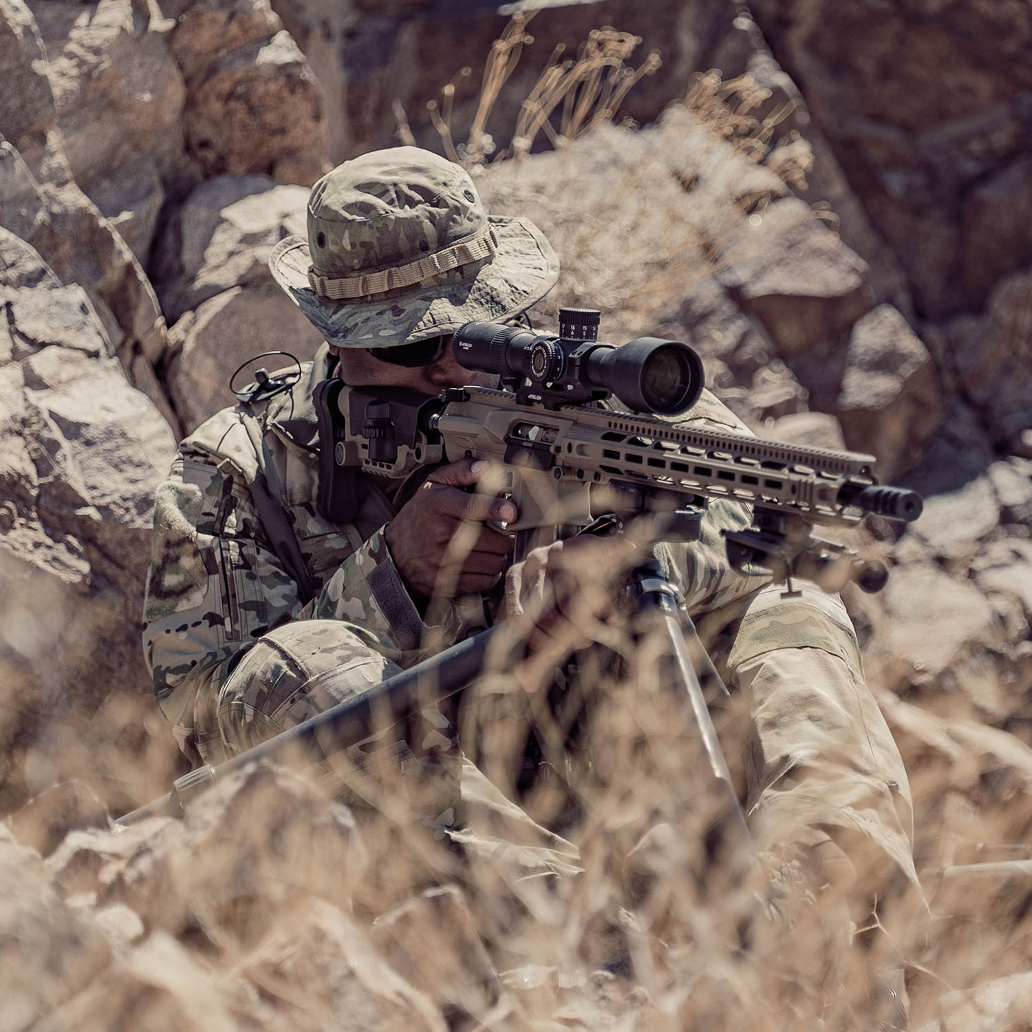 Cronus BTR GEN2 UHD 4.5-29x56 APRS6 FFP IR MIL Reticle - riflescopes — view 3