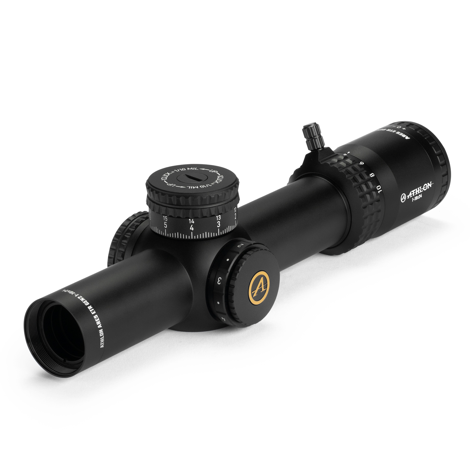 Ares ETR GEN2J UHD 1-10x24 ATMR3 FFP IR MIL Reticle - riflescopes