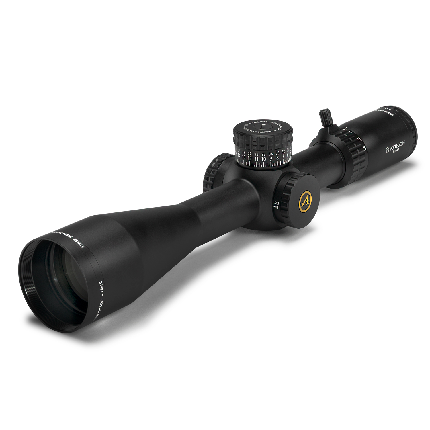 Midas TAC GEN2J HD 6-24x50 APLR15 FFP MOA Reticle - riflescopes
